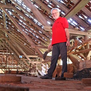 Frank von Marillac auf dem Schürboden 
