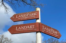Wegweiser im LandPark