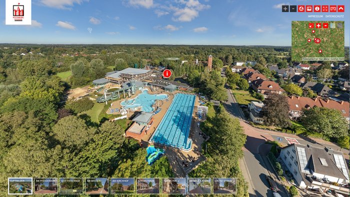 Screenshot der 360-Grad-Ansicht von Rotenburg