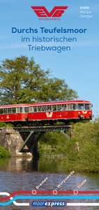 Titel des Flyers vom Moorexpress