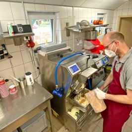 Ralph produziert leckeres Eis