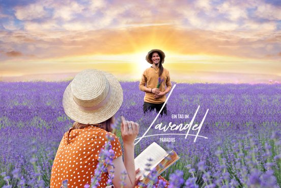 Titelmotiv der Story "Ein Tag im Lavendel-Paradies"