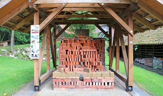 Feldbrandofen in der Ziegelei Bevern