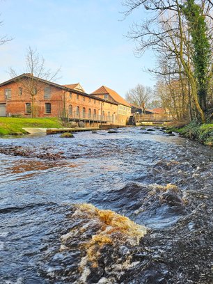 Wildwasser der Oste