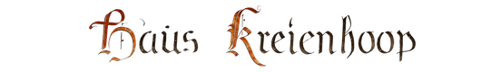 Schriftzug Haus Kreienhoop