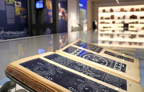 Musterbuch eines Blaudruckers