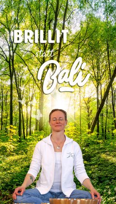 Plakat zum Anklicken für die Story "Brillit statt Bali"
