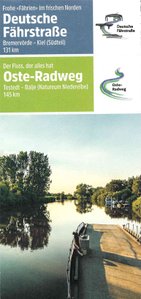Titel des Flyers Oste-Radweg