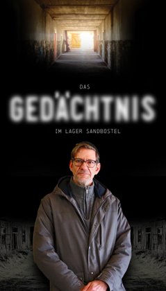 Plakat zum Anklicken für die Story "Das Gedächtnis im Lager Sandbostel"