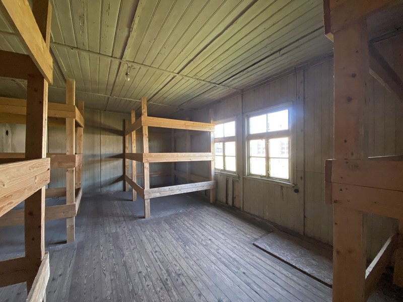 Stockbetten im Lager Sandbostel