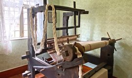 Webstuhl im Heimathaus Scheeßel