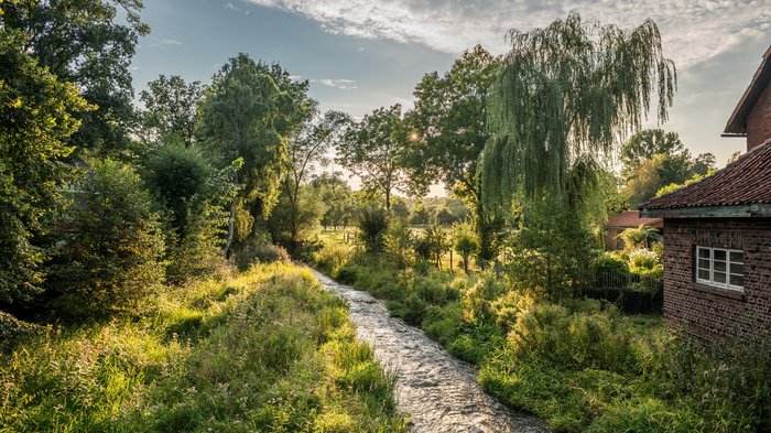 Kleiner reißender Fluss in Rotenburg, Foto: Markus Tiemann - Stadt Rotenburg (Wümme)