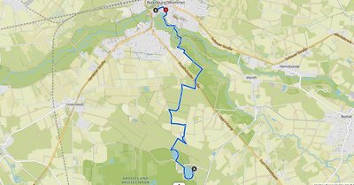 Routenverlauf Tour 2 am Tag des Wanderns 2024