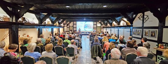 Die Buchvorstellung im Heimathaus Rotenburg war gut besucht