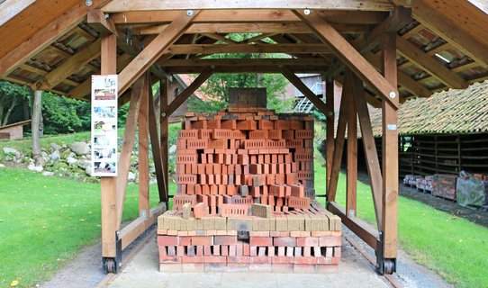 Feldbrandofen in der Ziegelei Bevern