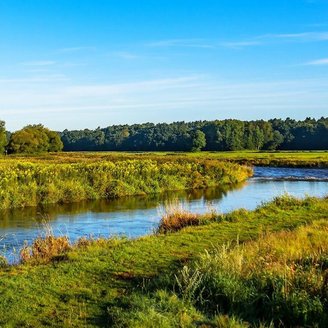 Die Wümme bei Hellwege ist ein Ort zum Auftanken
