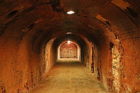 Brennkammern im Hoffmannschen Ringofen