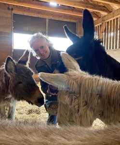 Katherine von Schiller im Eselstall