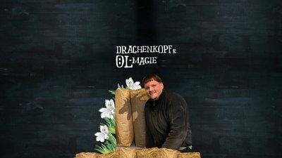Drachenkopf und Öl-Magie, Gestaltung: Stefan Niemeyer Drachenkopf und Öl-Magie, Gestaltung: Stefan Niemeyer