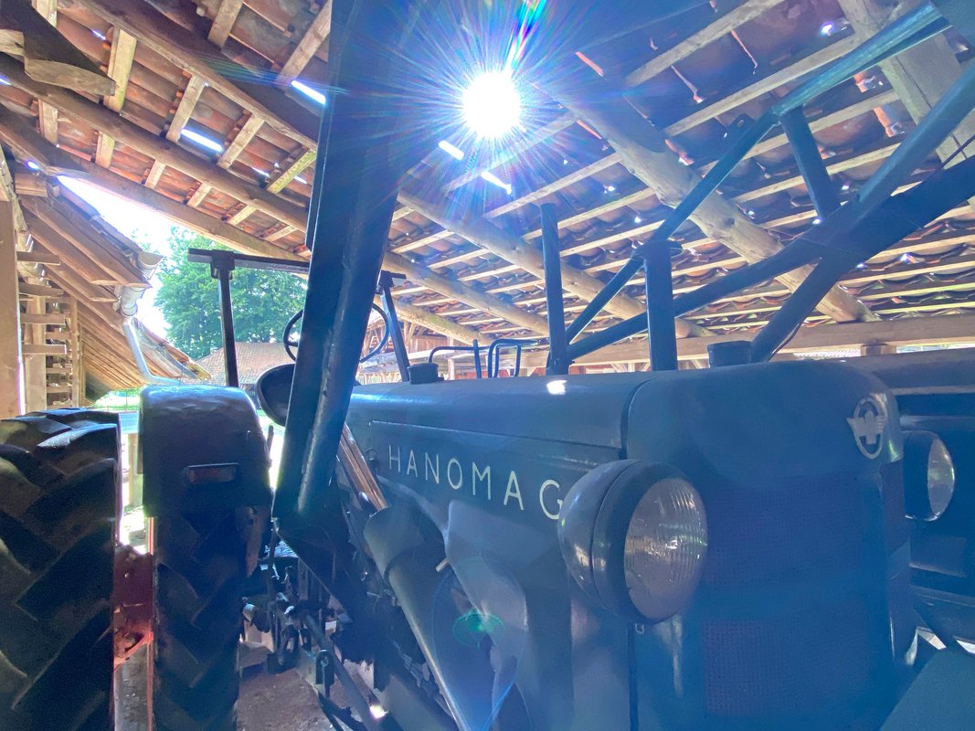 Hanomag am Maschinenhaus