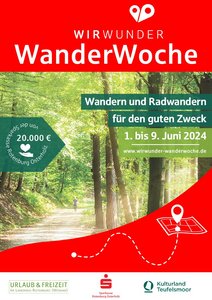 Plakat der WirWunder-WanderWoche 2024