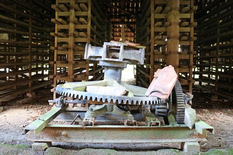 Maschine am Trocknungsraum