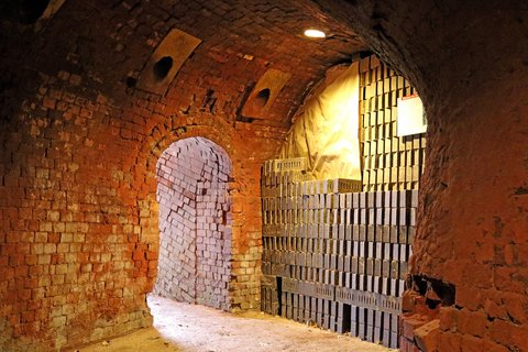 Eingang zu den Brennkammern