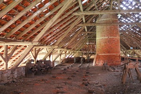 Schürboden im Hoffmannschen Ringofen